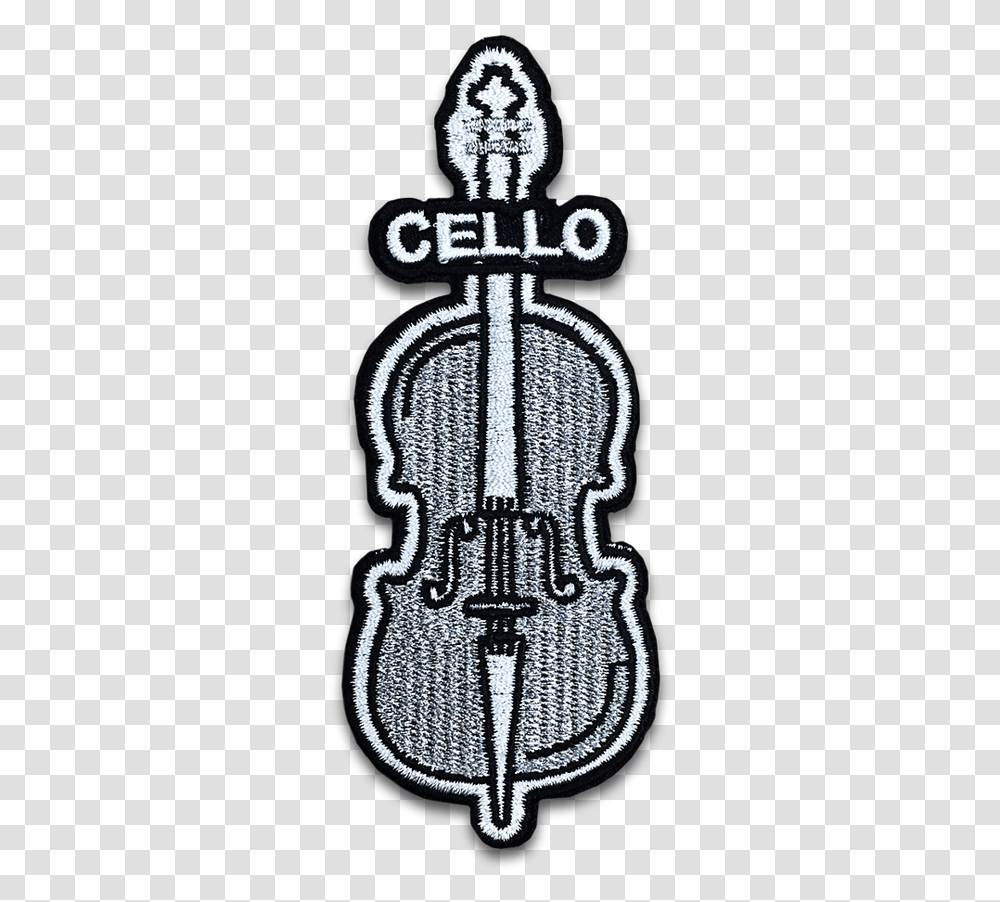 Cello Orch Instrument Patch Cello Patch, Label, Logo Transparent Png