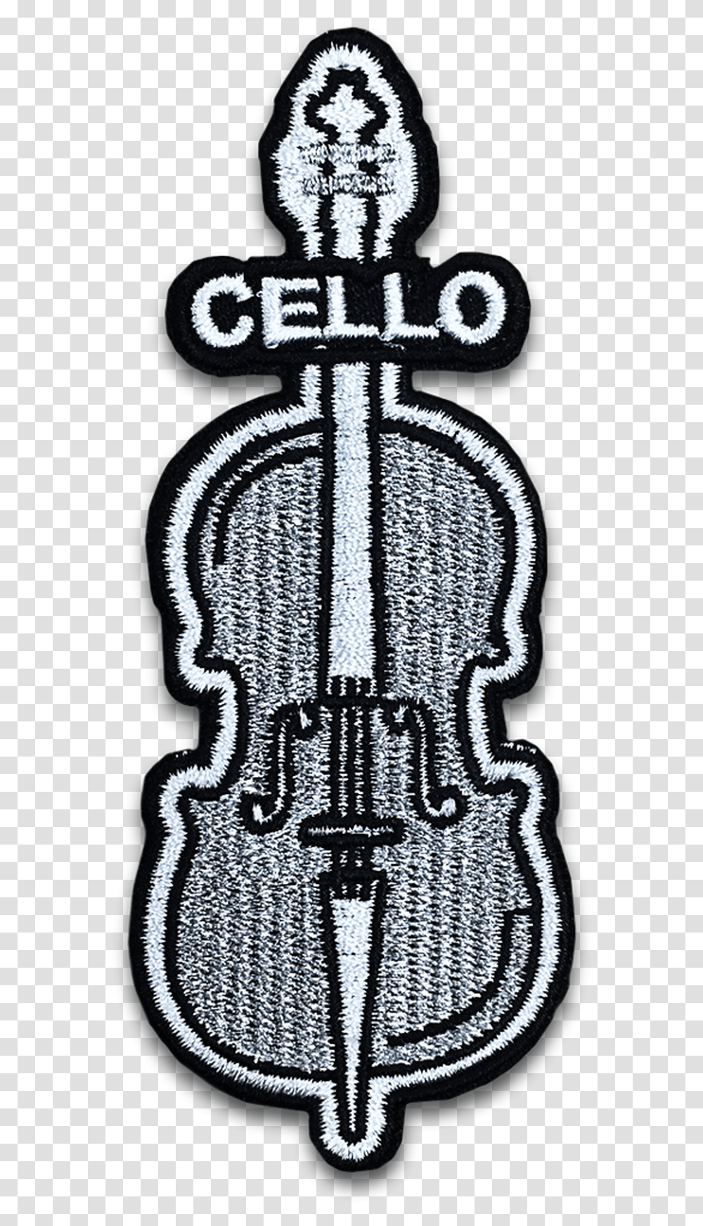 Cello Orch Instrument Patch Fiddle, Label, Text, Symbol, Emblem Transparent Png