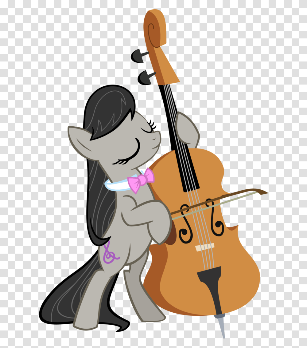 Cello Vector Standing For Free Download On Mbtskoudsalg Octavia My Little Pony Cello, Musical Instrument, Person Transparent Png
