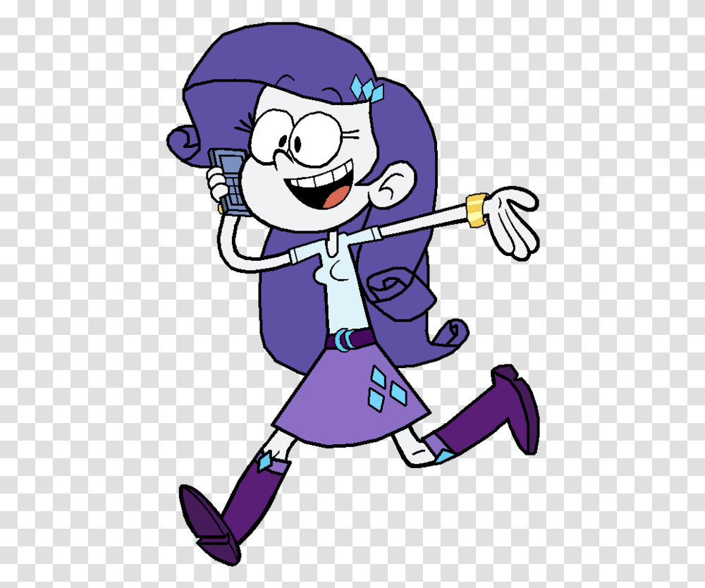 Cellphone Equestria Girls Open Mouth Phone Rarity Loud House My Little Pony, Person, Human, Ninja, Performer Transparent Png