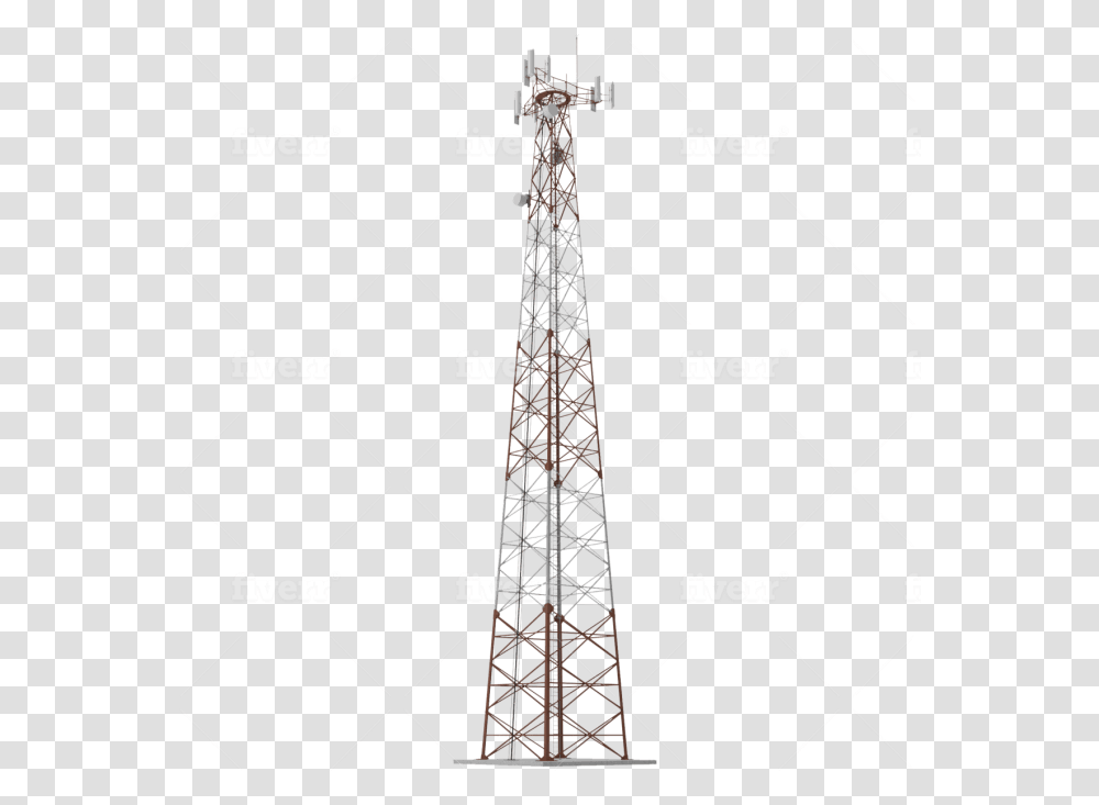 Cellphone Tower Model, Electric Transmission Tower, Power Lines, Cable, Utility Pole Transparent Png