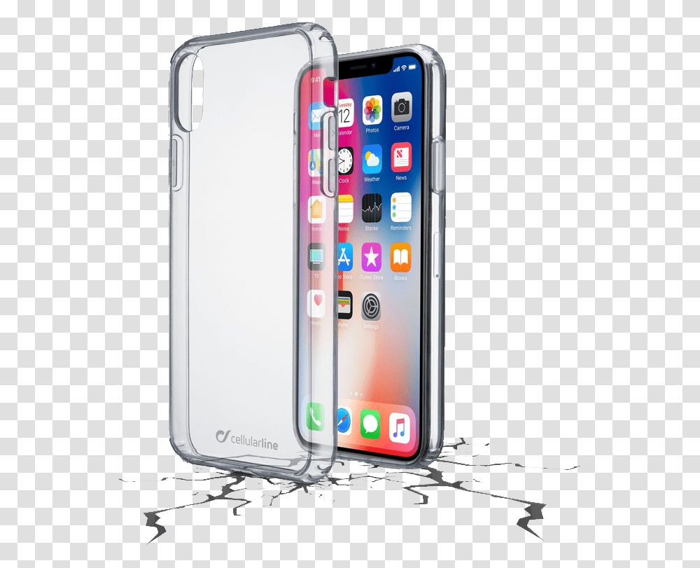 Cellularline Clear Duo For Iphone X Cellularline Clearduo Iphone Xr, Mobile Phone, Electronics, Cell Phone Transparent Png