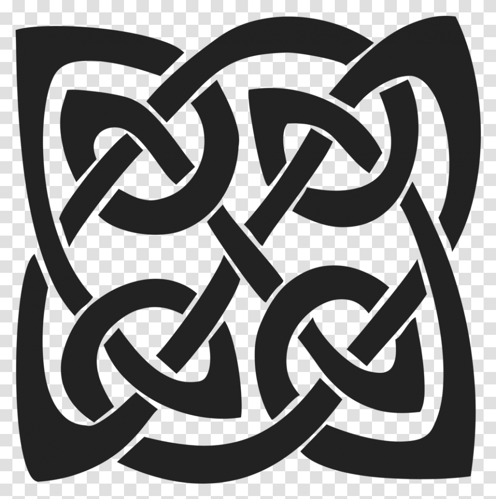 Celtic Celtic Square Knot, Chain Transparent Png
