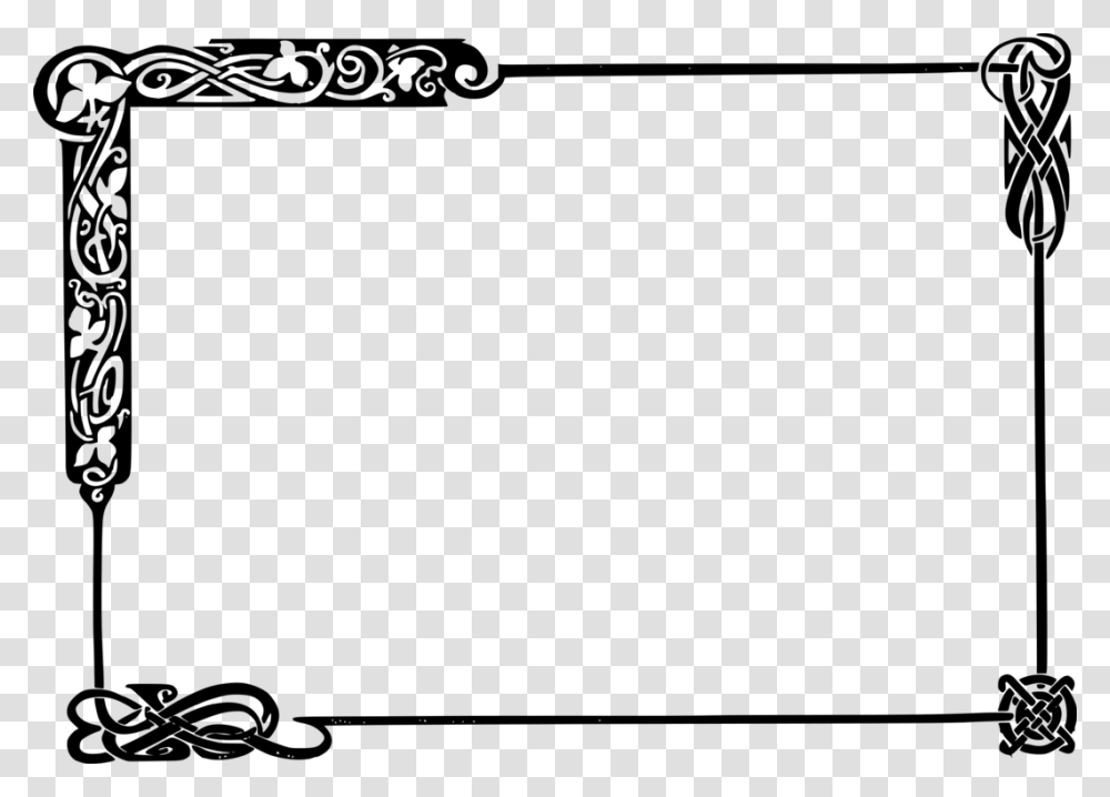 Celtic Borders Clipart Microsoft, Gray, World Of Warcraft Transparent Png