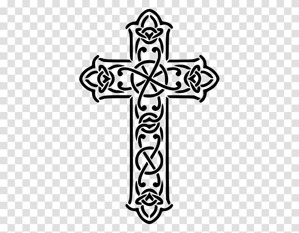 Celtic Cross Clipart Black And White Celctic Cross Clip Art, Gray, World Of Warcraft Transparent Png