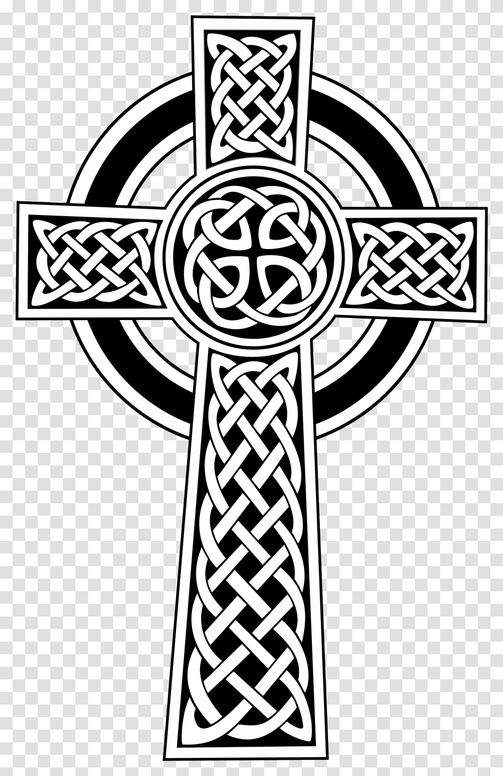 Celtic Cross Svg File, Crucifix Transparent Png