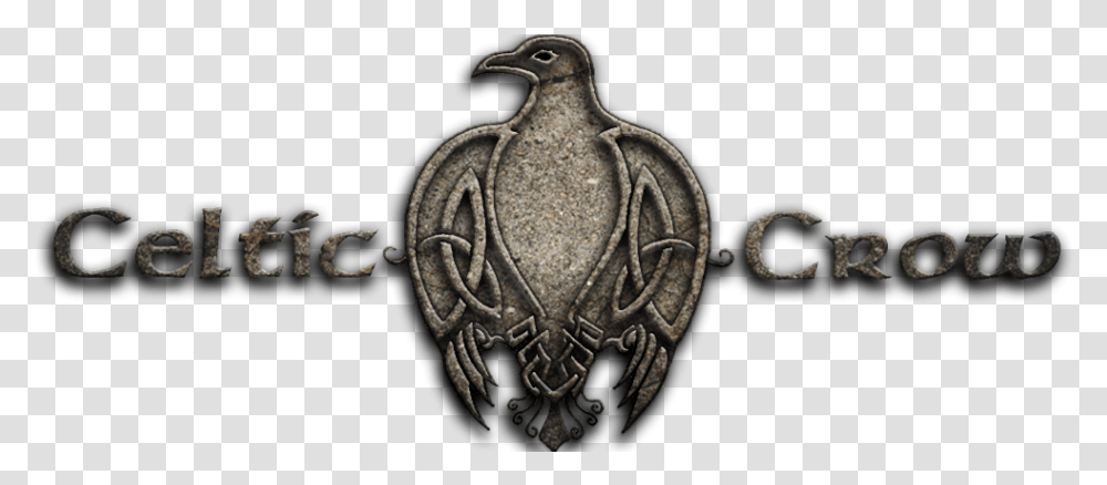 Celtic Crow Tattoo, Animal, Bird, Pendant, Bronze Transparent Png