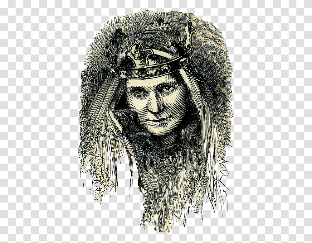 Celtic Goddess Of War Celts Illustrations, Face, Person, Head Transparent Png