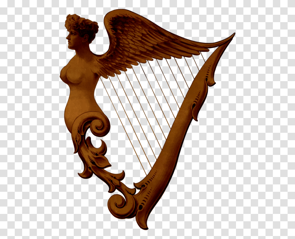 Celtic Harp Musical Instruments String Instruments Plucked String, Guitar, Leisure Activities, Lyre Transparent Png