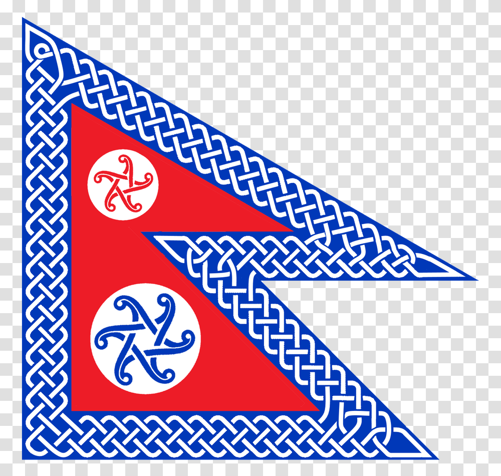 Celtic Isreali North Korea In The Style Of Tibetbut Nennig, Triangle, Alphabet Transparent Png