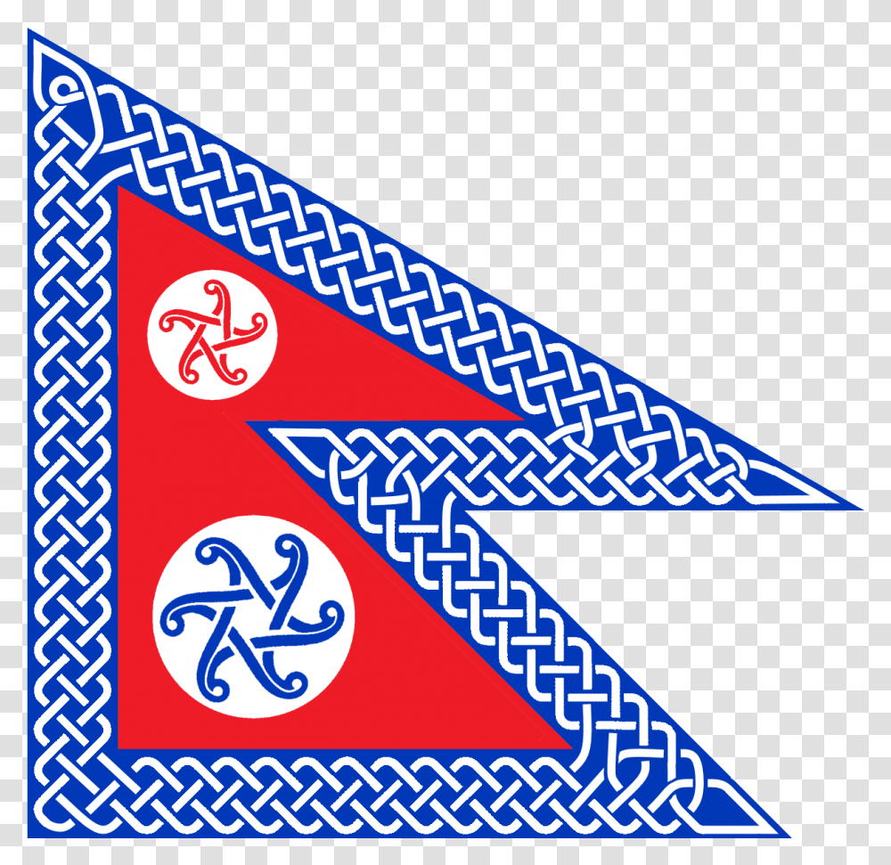 Celtic Isreali North Korea In The Style Of Tibetbut, Triangle, Sign Transparent Png