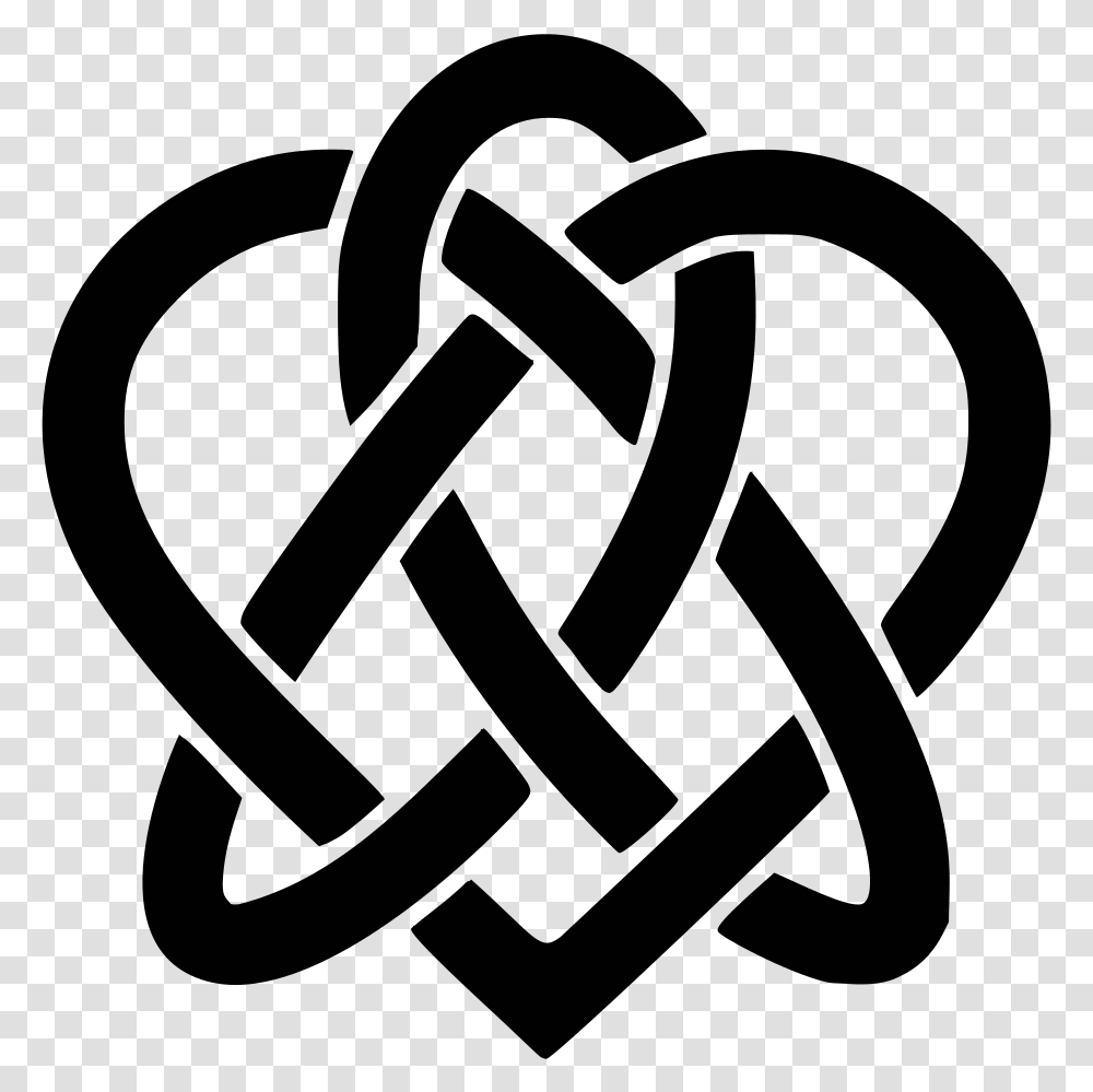 Celtic Knot 3 Optimized Celtic Knot Vector, Face, Gray, Alphabet Transparent Png