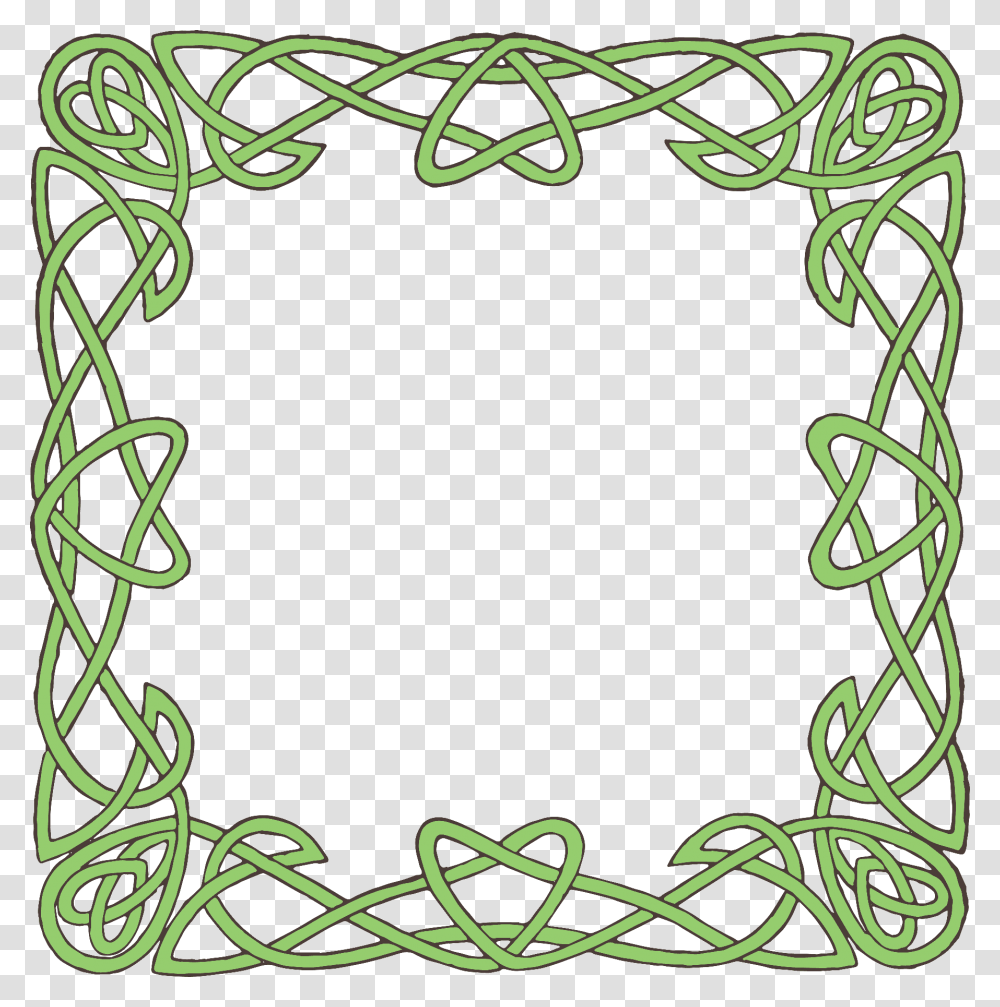 Celtic Knot Border Download Celtic Design Border, Oval, Wreath Transparent Png