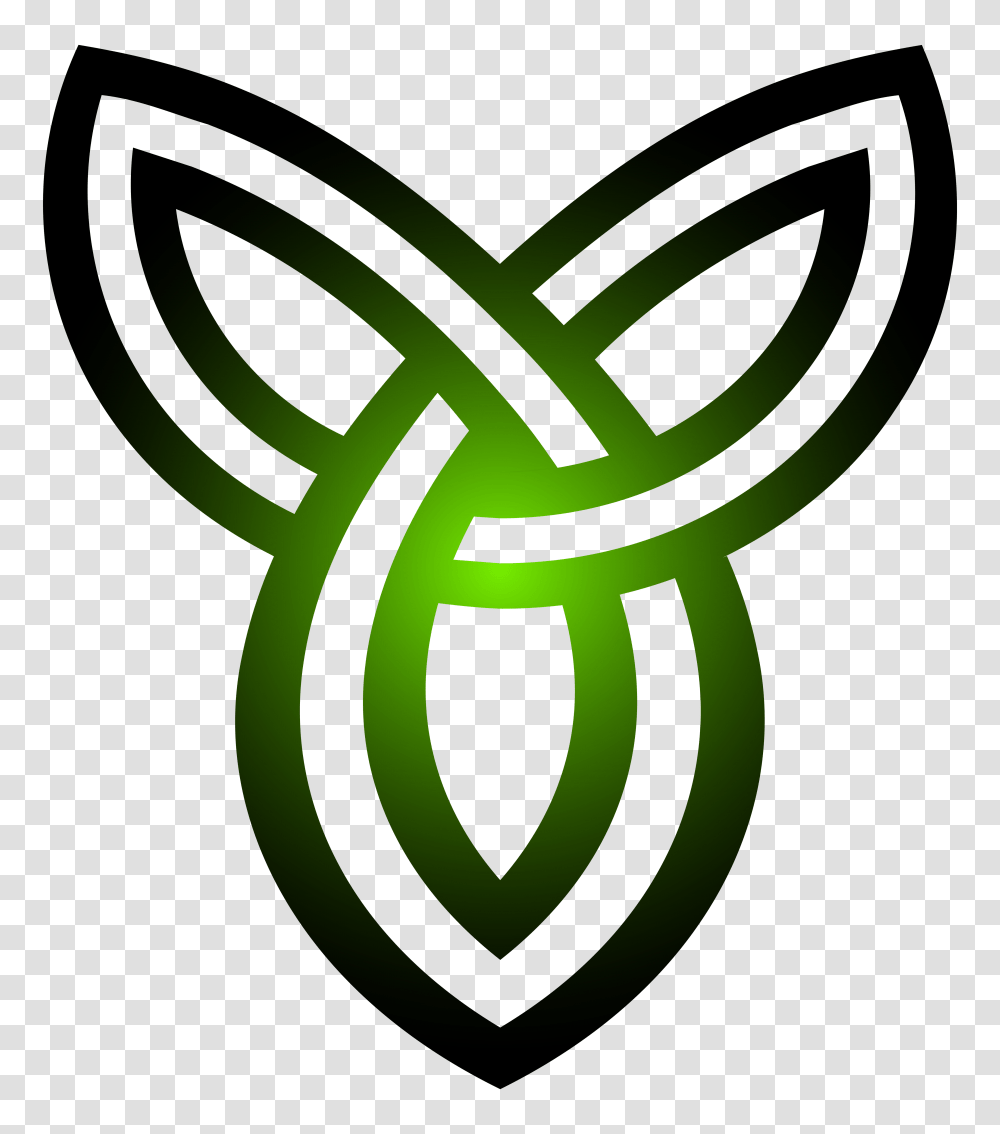 Celtic Knot Clip Art, Green Transparent Png