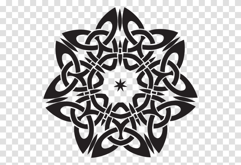 Celtic Knot Design Decorative Ornamental Star, Pattern, Chandelier, Lamp Transparent Png