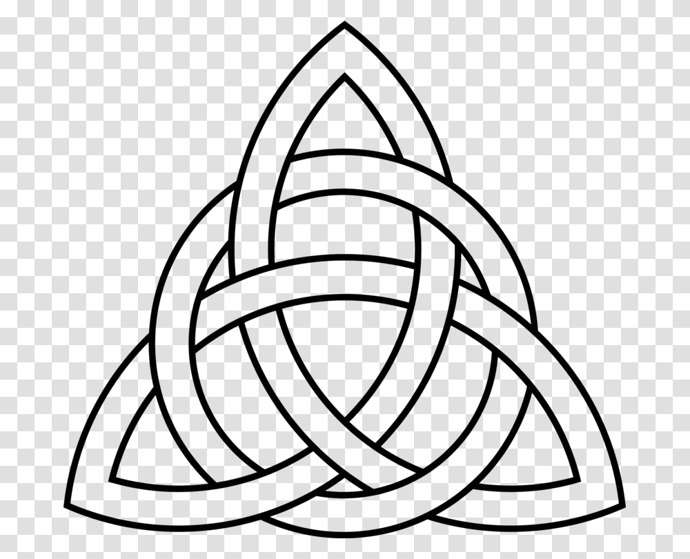 Celtic Knot Drawing Celts Triquetra, Gray, World Of Warcraft Transparent Png