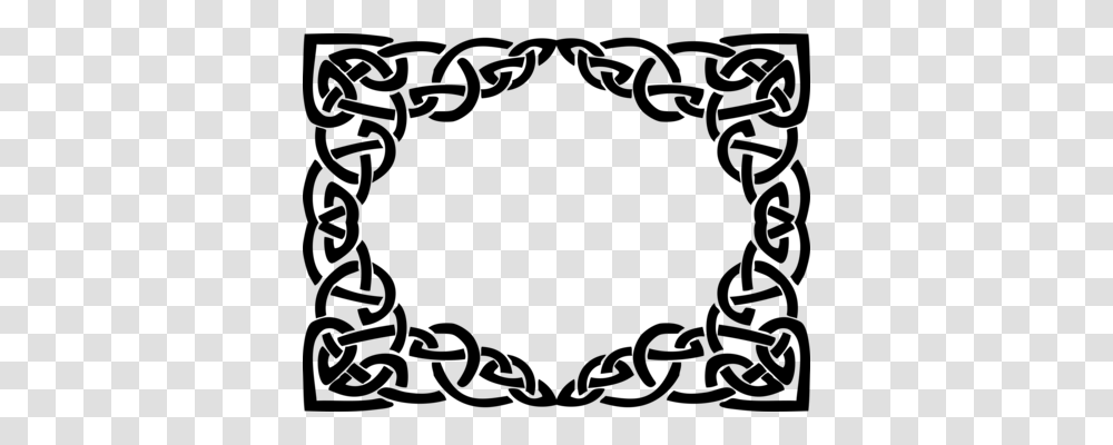 Celtic Knot Ornament Picture Frames Celts, Gray, World Of Warcraft Transparent Png