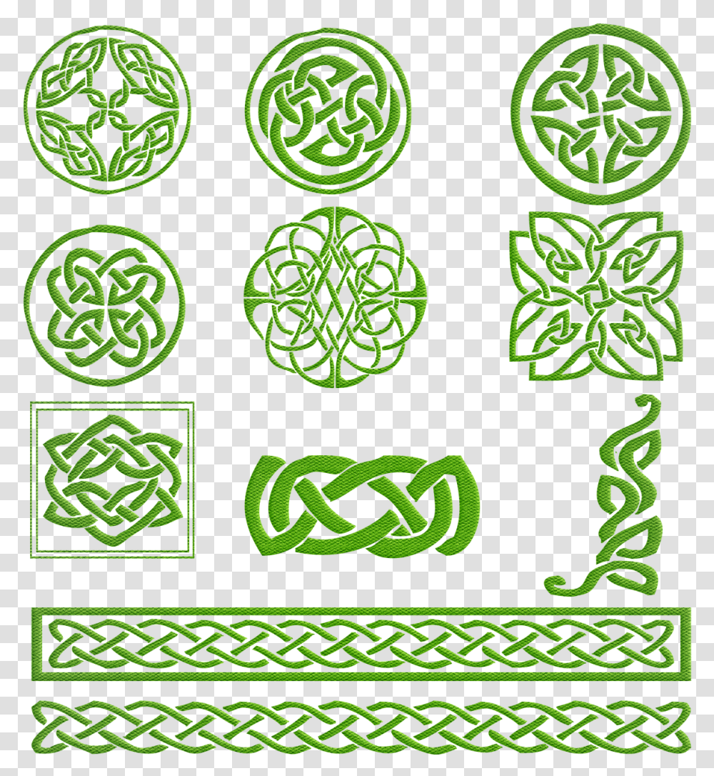 Celtic Knots Celtic Symbols Borders Celtic Irish Keltsk Symboly, Rug, Pattern, Embroidery Transparent Png