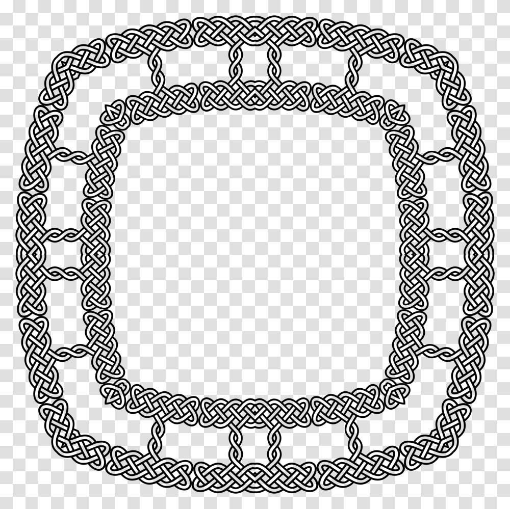 Celtic Love Knot Circle, Gray, World Of Warcraft Transparent Png