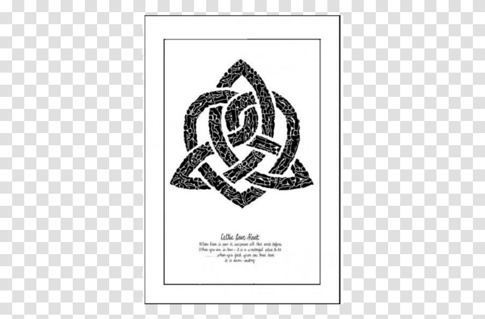 Celtic Love Knot, Poster, Advertisement, Paper Transparent Png