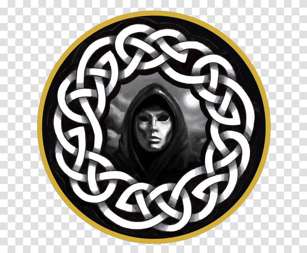 Celtic Moon Tatto Circle, Person, Human, Logo Transparent Png