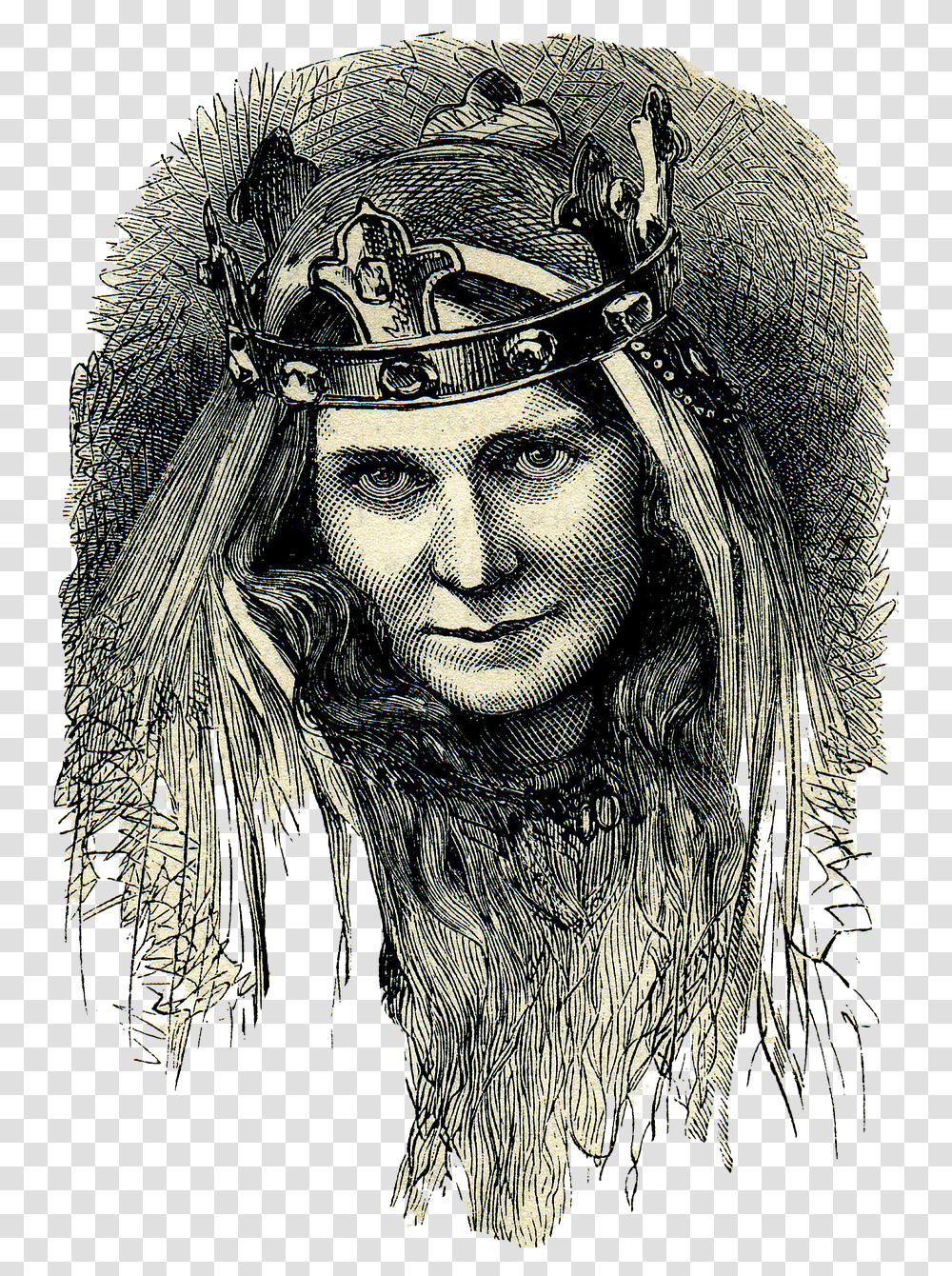 Celtic People, Face, Person, Drawing Transparent Png