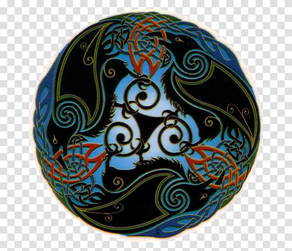 Celtic Raven Tattoo, Porcelain, Pottery, Pattern Transparent Png