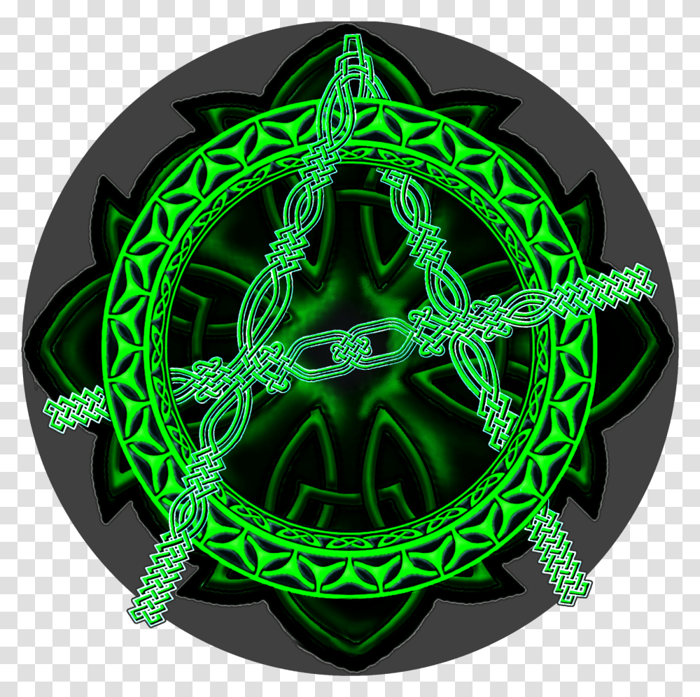 Celtic Symbol For Anarchy, Neon, Light, Lighting Transparent Png