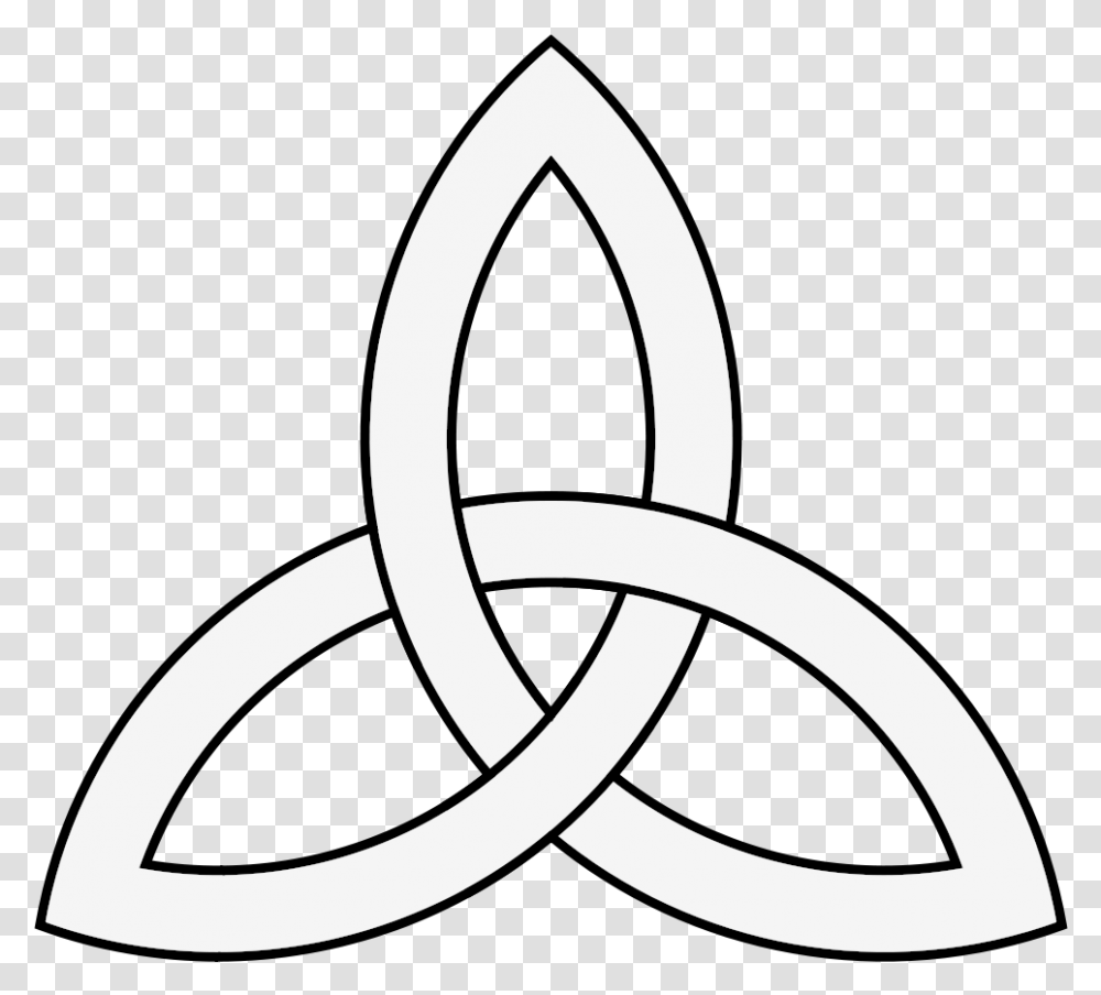 Celtic Symbols And Their Meanings Holy Trinity Symbol, Logo, Trademark, Tape, Emblem Transparent Png