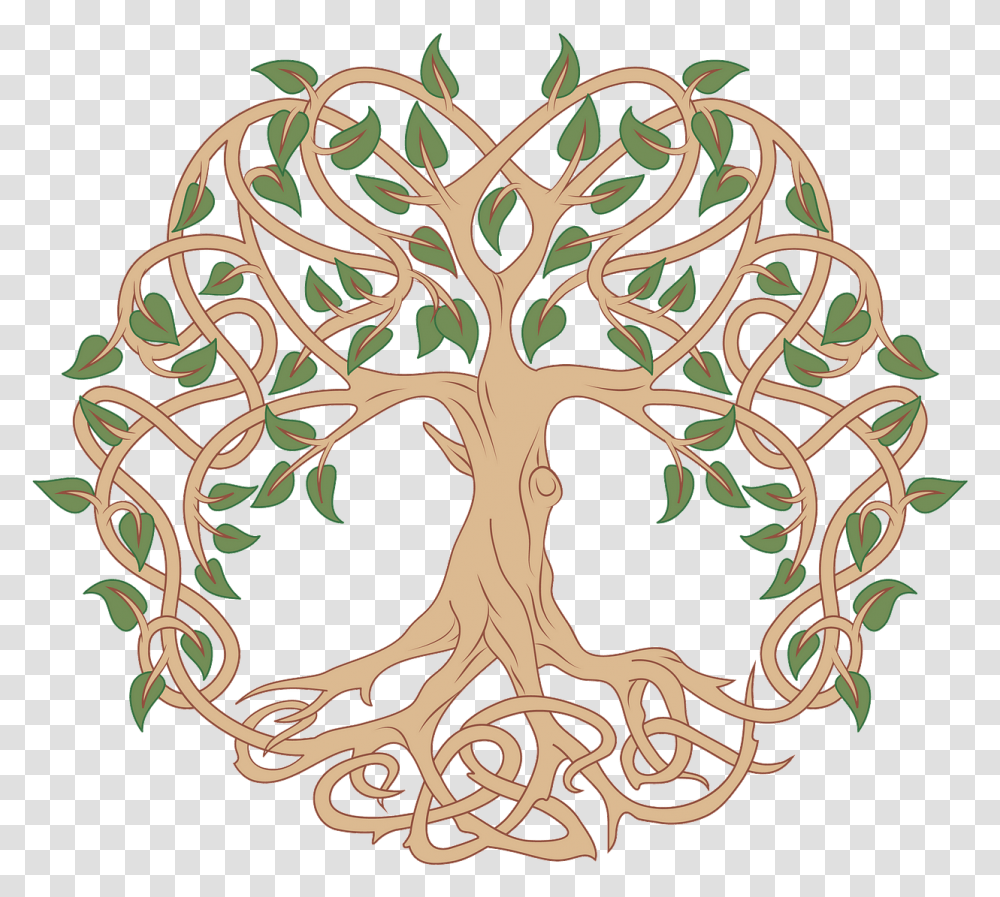 Celtic Tree Of Life Clipart Free Download Creazilla Tree Of Life Silhouette, Plant, Root Transparent Png