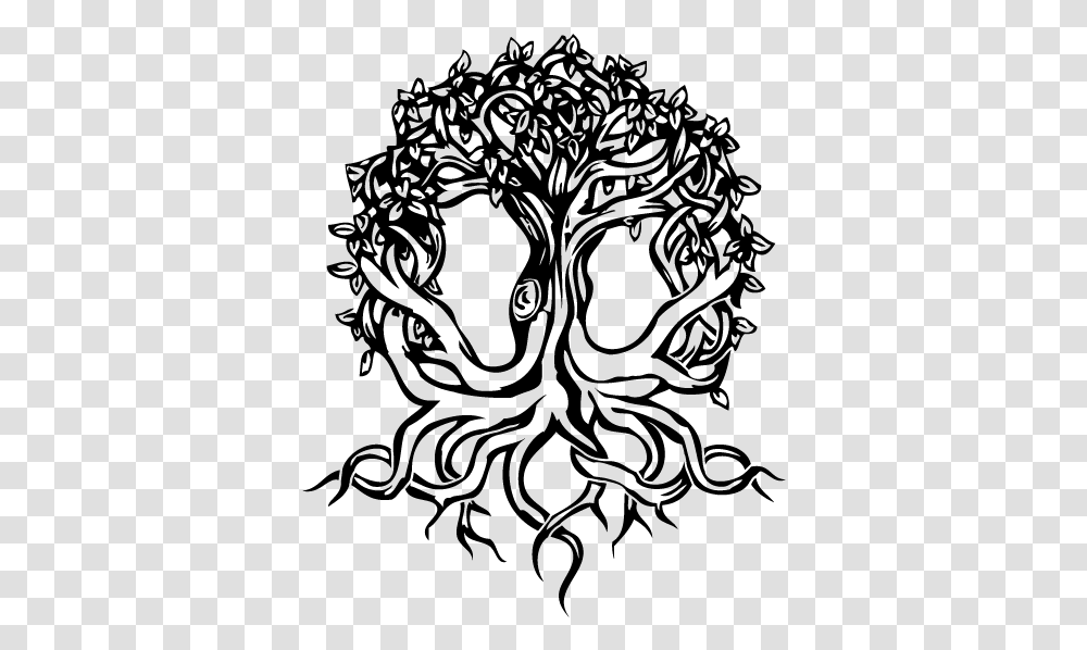 Celtic Tree Of Life Tattoo, Gray, World Of Warcraft Transparent Png