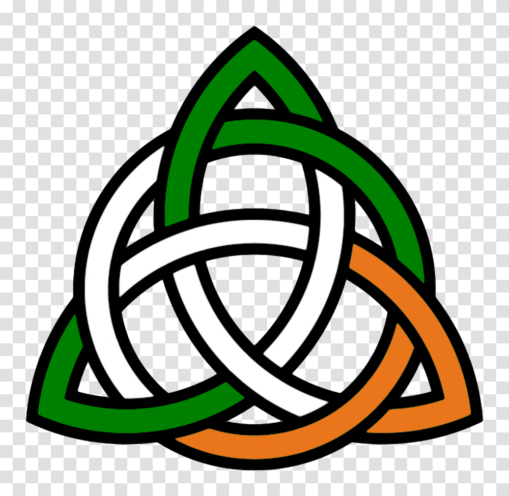 Celtic Trinity Knot Clipart Irish Knot Flag Image Vector Tatoos, Logo, Trademark Transparent Png