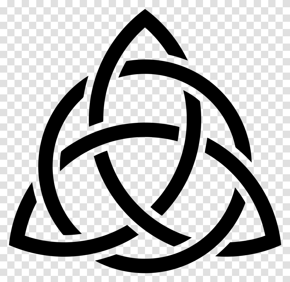Celtic Trinity Triquetra, Gray, World Of Warcraft Transparent Png