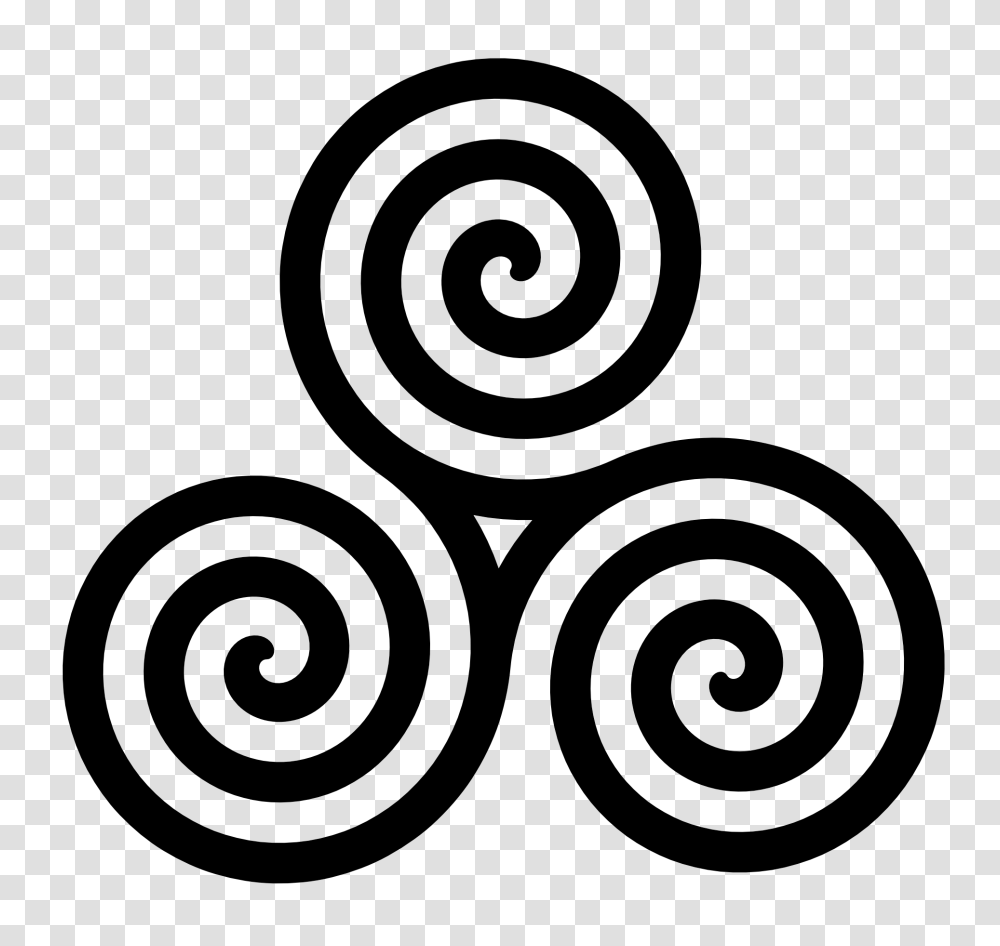 Celtic Triple Spiral Image, Rug, Coil Transparent Png
