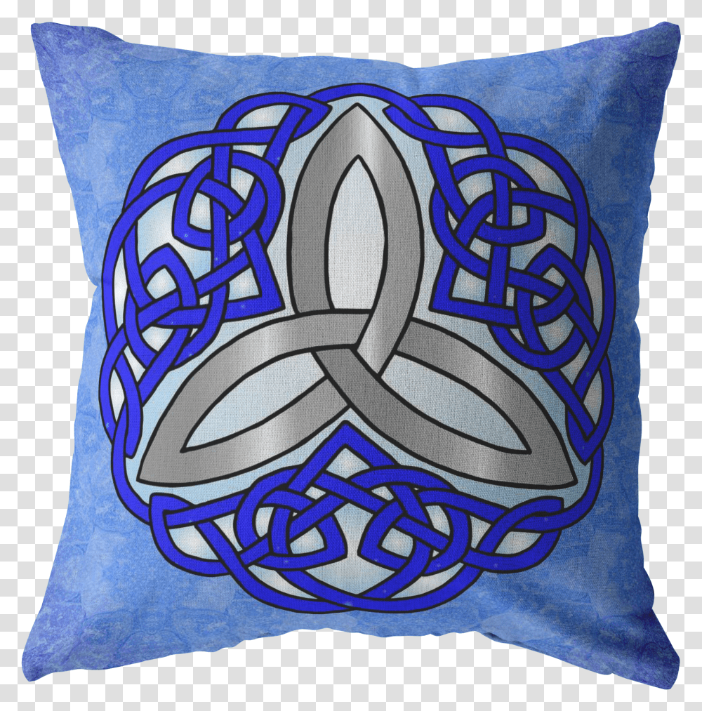 Celticcelticartceltic Knot Celtic Crossceltic Trinityquot Cushion Transparent Png