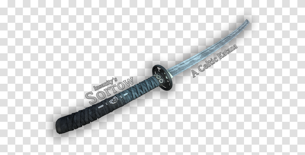 Celtickatana Title Sword, Blade, Weapon, Weaponry, Knife Transparent Png