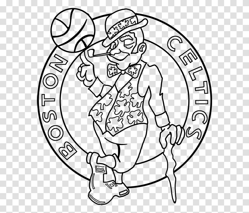 Celtics Basketball Coloring Pages, Armor, Emblem, Logo Transparent Png
