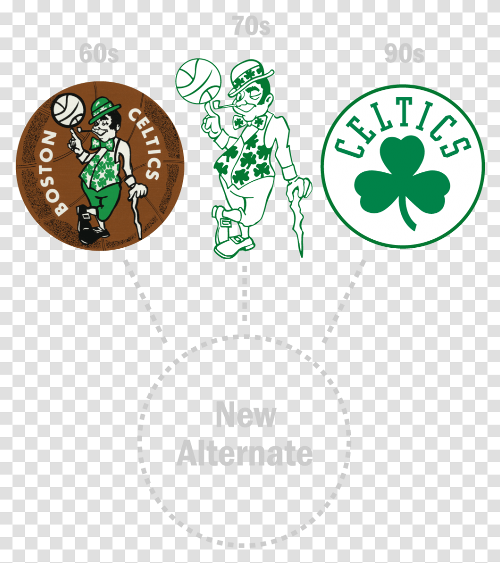 Celtics Debut New Logo And Revised Away Jerseys Inspiration Boston Celtics, Person, People, Hand, Poster Transparent Png