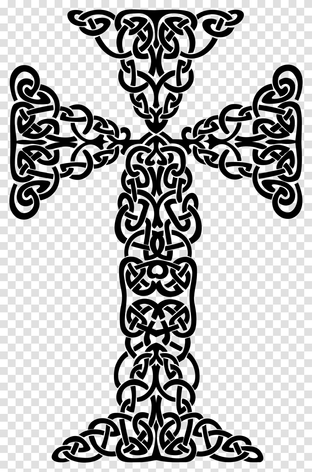 Celts Clipart Celtic Knot Cross, Gray, World Of Warcraft Transparent Png