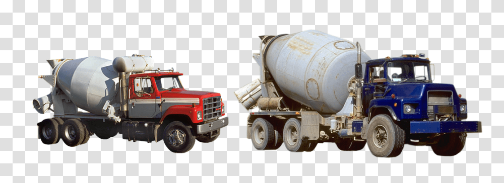 Cement Carrier Transport, Truck, Vehicle, Transportation Transparent Png