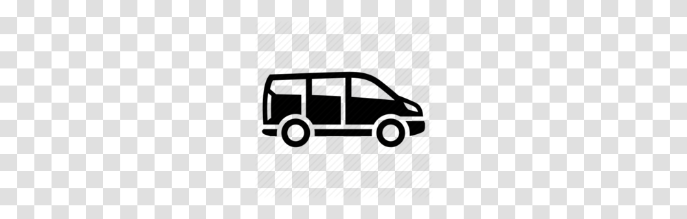 Cement Mixer Bw Clipart, Van, Vehicle, Transportation, Caravan Transparent Png
