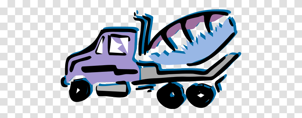 Cement Truck Vector Icon Illustration Automotive Decal, Text, Art, Doodle, Drawing Transparent Png