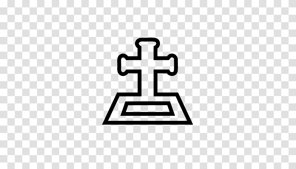 Cemetery Churchyard Gravestone Icon With And Vector Format, Gray, World Of Warcraft Transparent Png