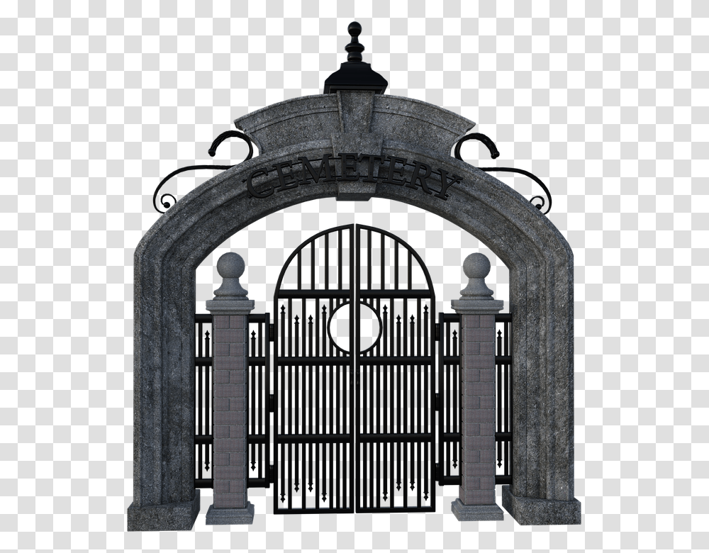 Cemetery Entrance Gate, Turnstile Transparent Png