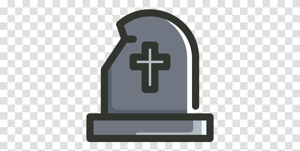 Cemetery Gravestone Graveyard Rip Cross, Symbol, Tomb, Mailbox, Letterbox Transparent Png