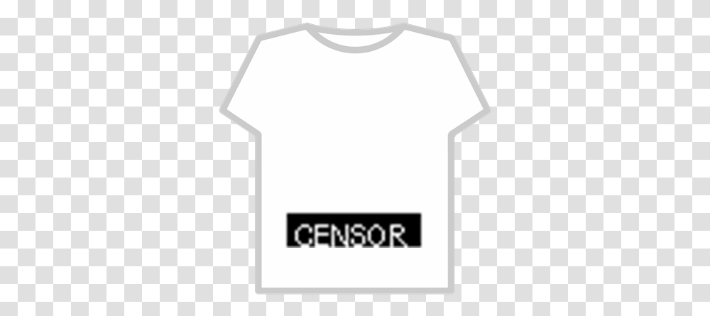 Censor Bar Leather Belt T Shirt Roblox, Clothing, Apparel, T-Shirt, Sleeve Transparent Png