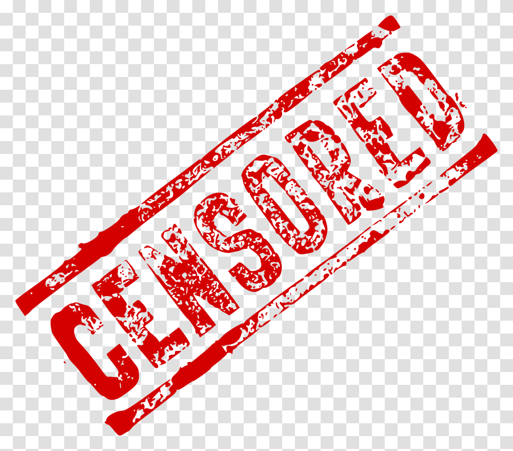 Censored Rubber Stamp Clip Arts Censored Free, Alphabet, Light Transparent Png