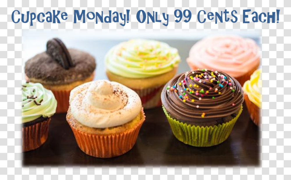Cent Cupcakes Cupcake Company, Cream, Dessert, Food, Creme Transparent Png
