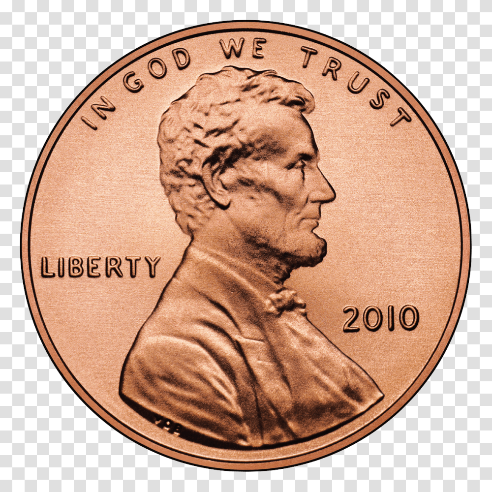 Cent Obverse, Coin, Money, Person, Human Transparent Png