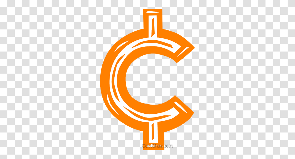 Cent Sign Royalty Free Vector Clip Art Illustration, Logo, Trademark Transparent Png